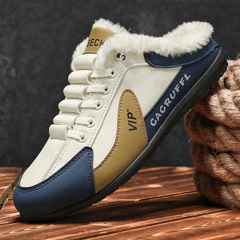 Mens Fashion Winter 2025 - Men's Slippers 2025 Winter Warm Plush