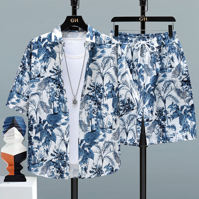 Track Suit Men - Men's Casual 2-Piece Sportswear Set Streetwear