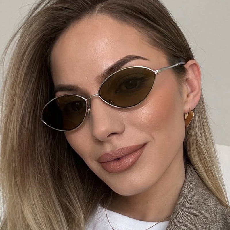Men'S Fashion Glasses - Retro Cat Eye Woman Sunglasses for