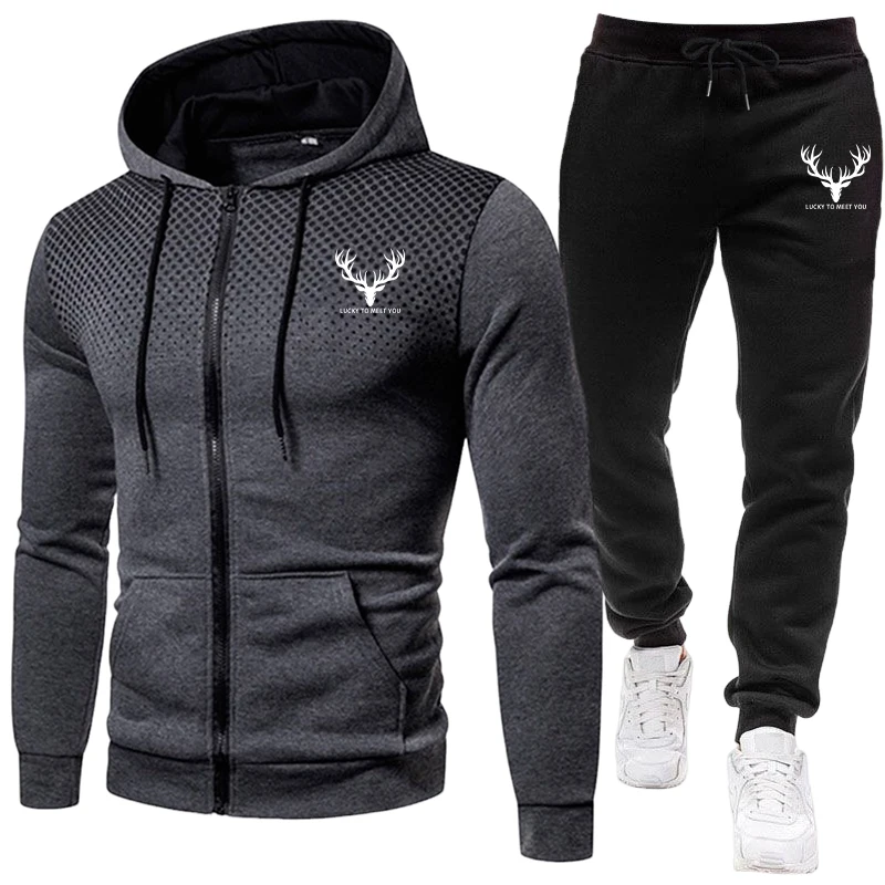 Mens Fashion Suits - 2026 New Arrival Men's Set Zipper