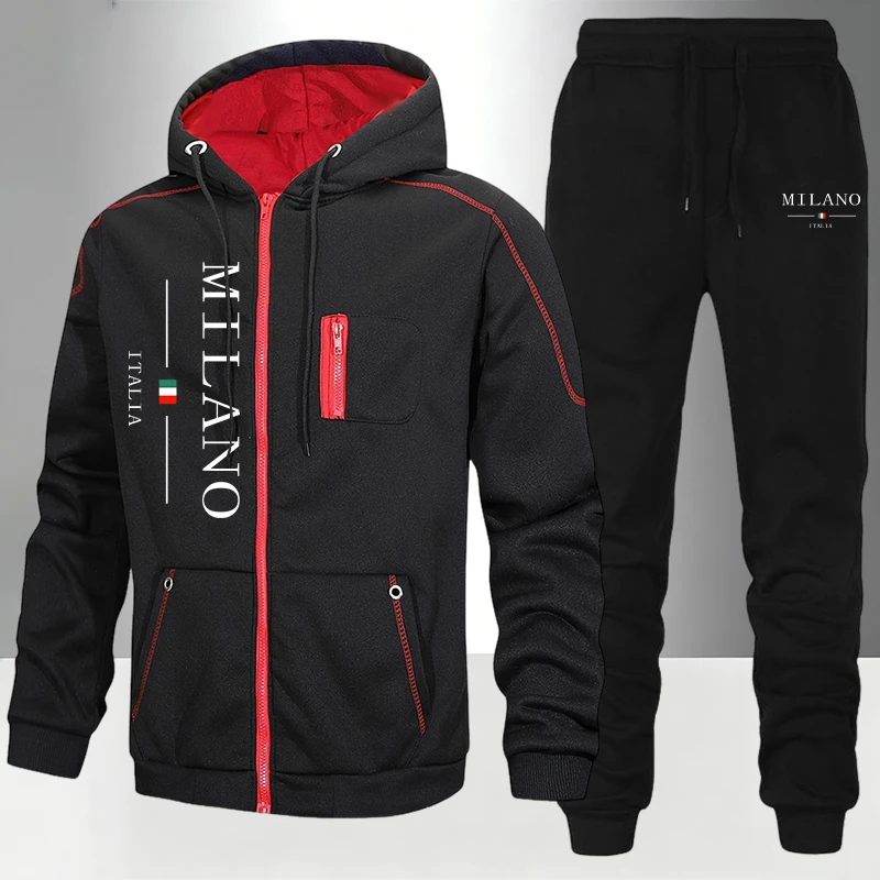 Men'S Fashion Tips - italy Fashion Men's Set/Coat/Pants Autumn Winter