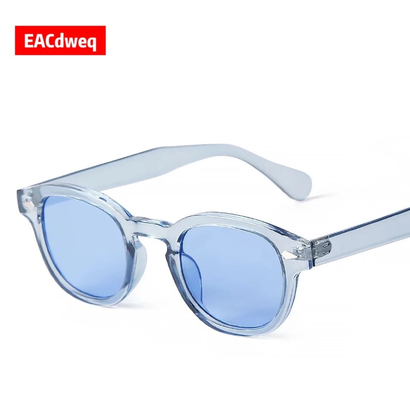 Fashion Transparent Blue Round - Men'S Fashion Glasses recension och pris