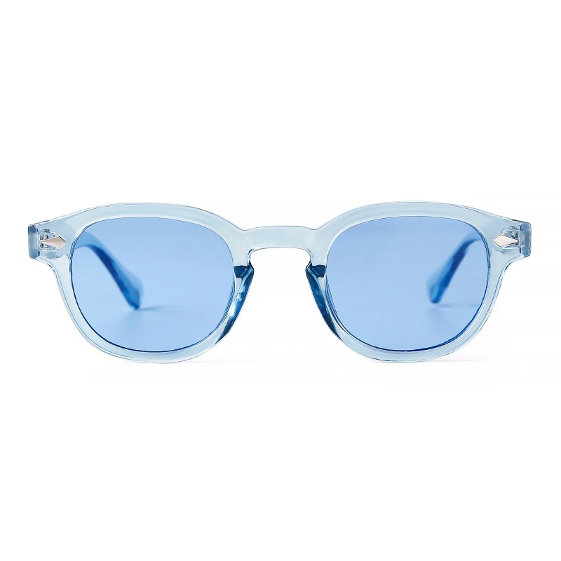 Fashion Transparent Blue Round - Men'S Fashion Glasses recension och pris