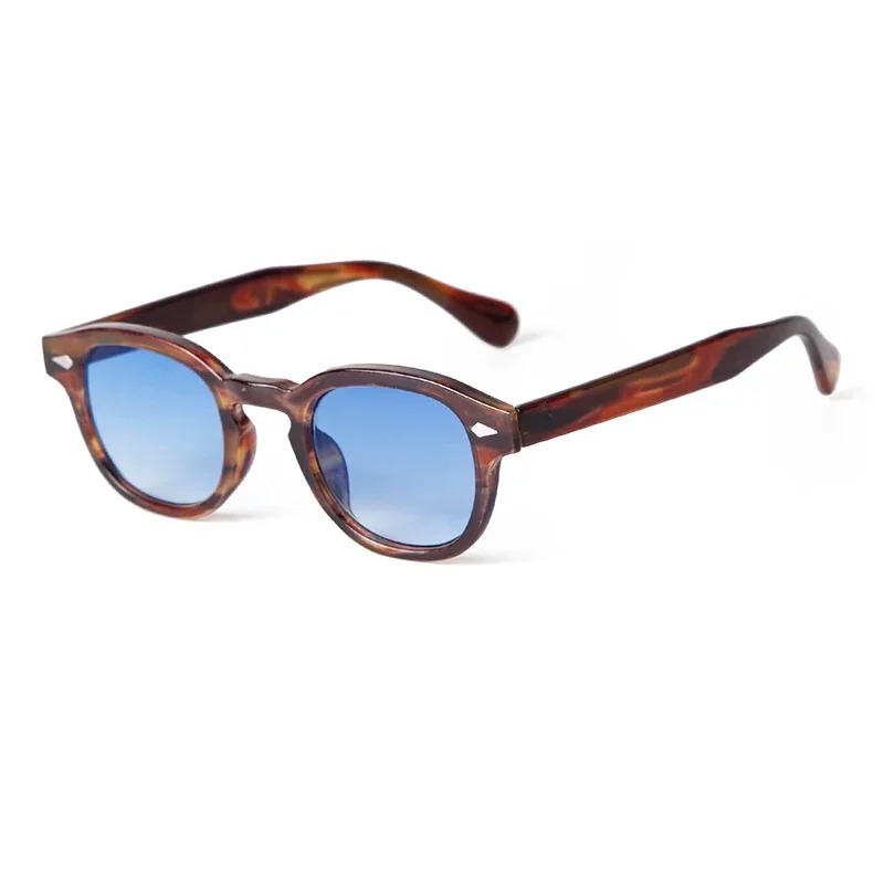 Fashion Transparent Blue Round - Men'S Fashion Glasses recension och pris