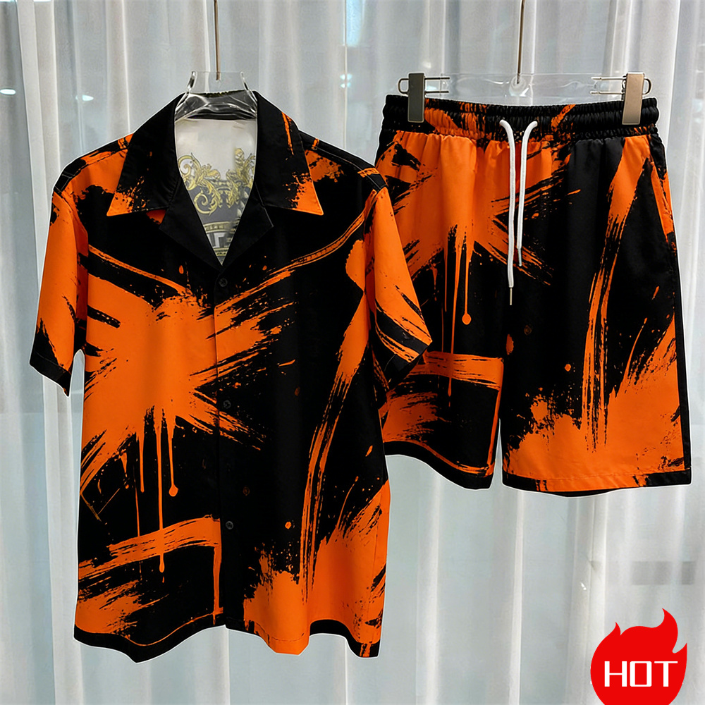 Digital printed men's set fash - Men'S Fashion Tips recension och pris