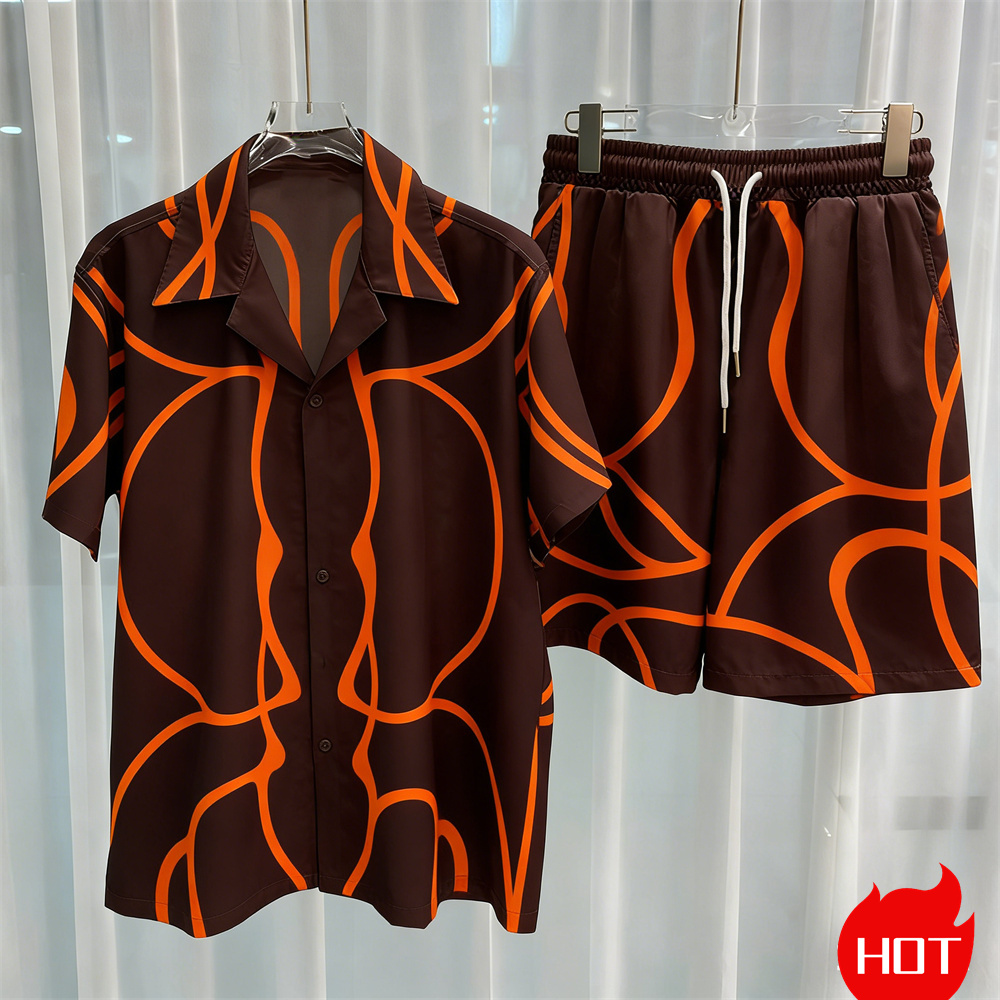 Digital printed men's set fash - Men'S Fashion Tips recension och pris
