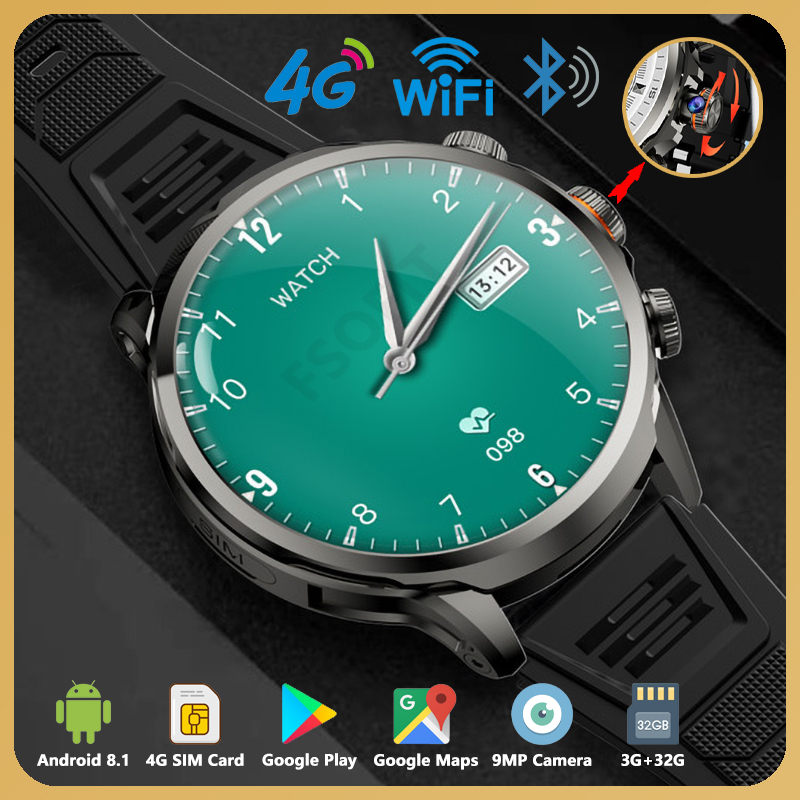 4G Network Android Smart Watch - Men'S Fashion App recension och pris