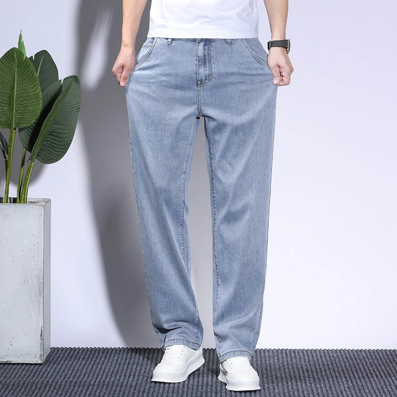 Soft Men's Lyocell Baggy Jeans - Men'S Fashion With Baggy Jeans recension och pris