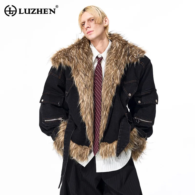 LUZHEN Fashion Personalized Fa - Mens Fashion Winter 2025 recension och pris