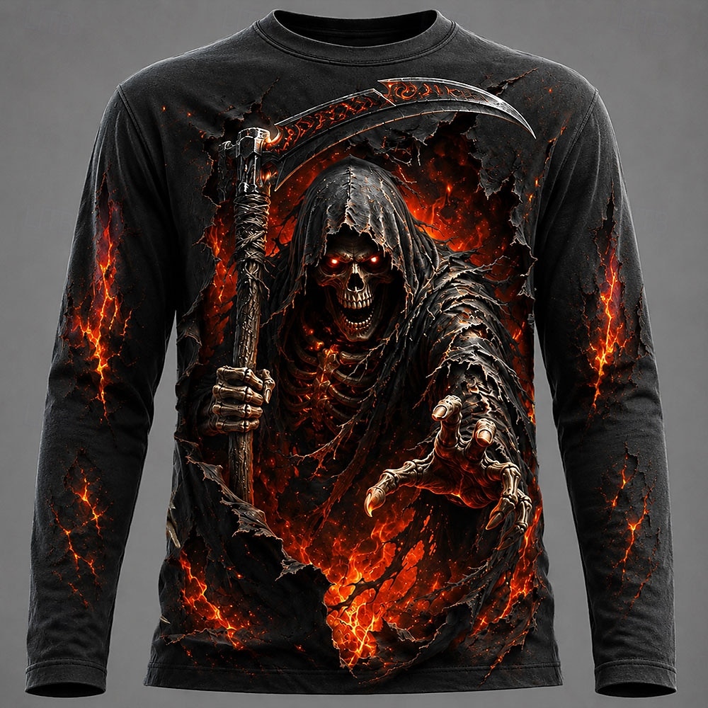 Halloween Men 3D Graphic Print - Mens Fashion Summer recension och pris