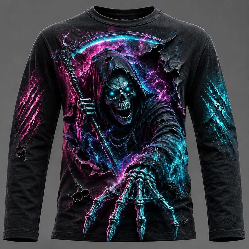 Halloween Men 3D Graphic Print - Mens Fashion Summer recension och pris