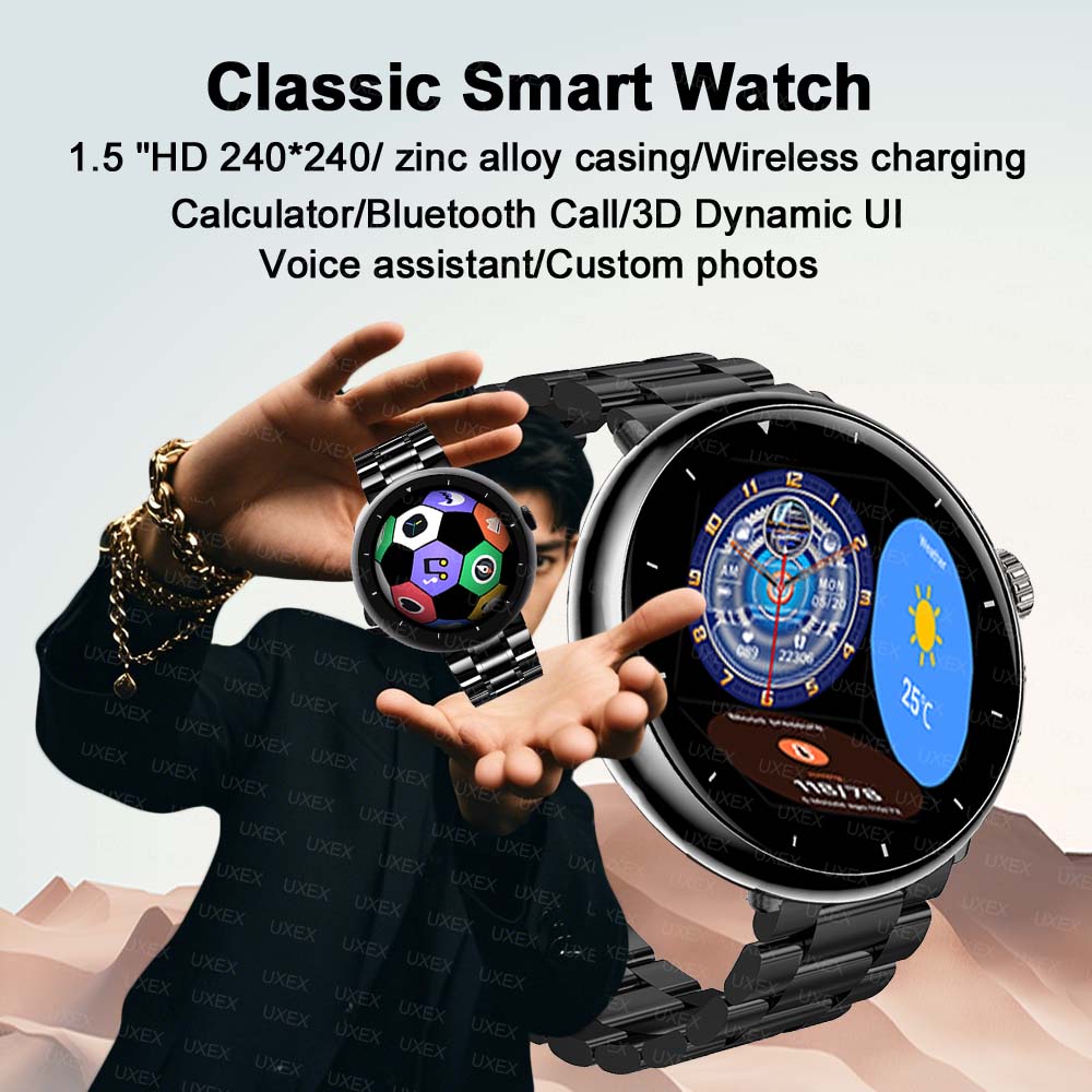 Women Fashion Smartwatch 1.5 I - Men'S Fashion App recension och pris