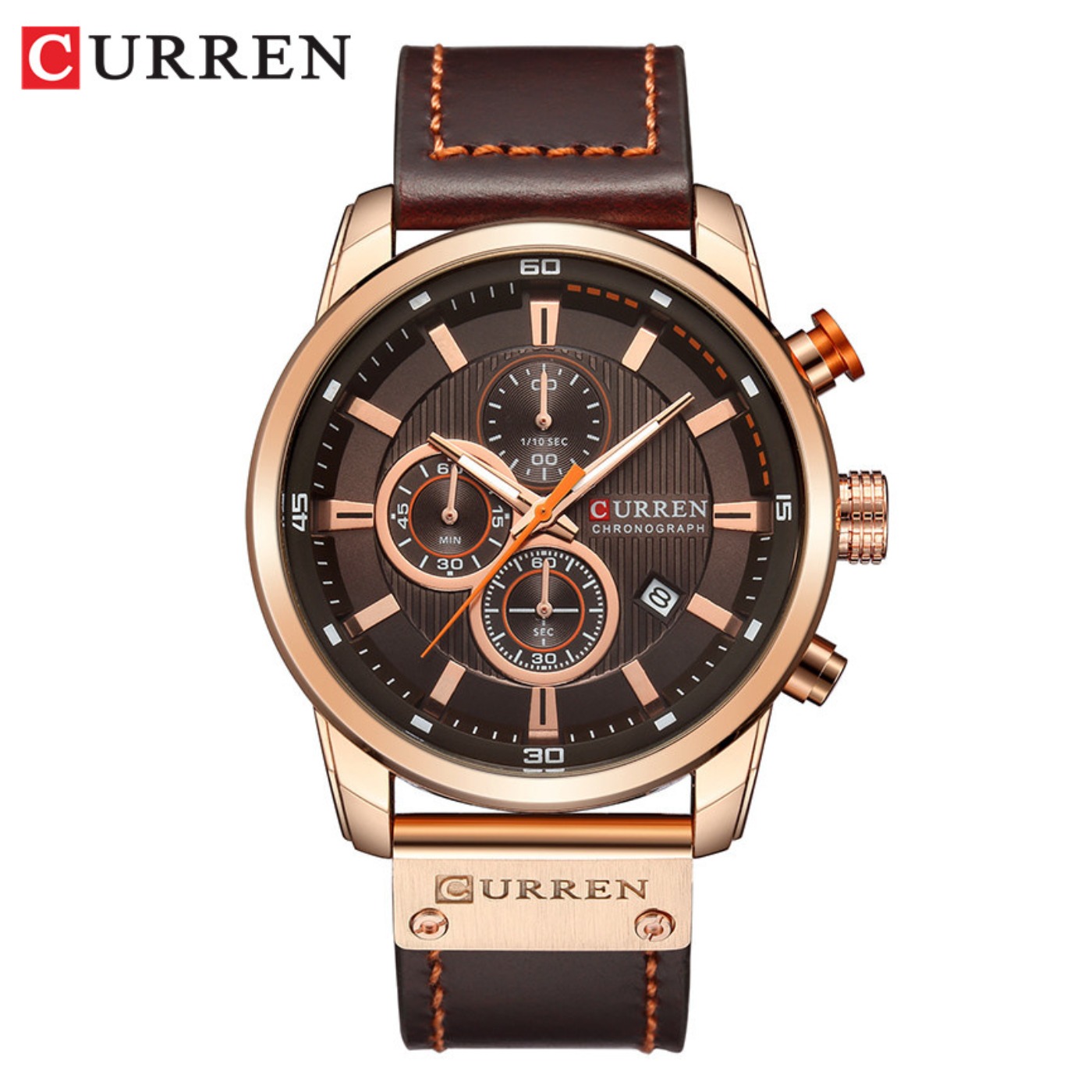 CURREN Fashion Date Quartz Men - Men'S Fashion Luxury Brands recension och pris
