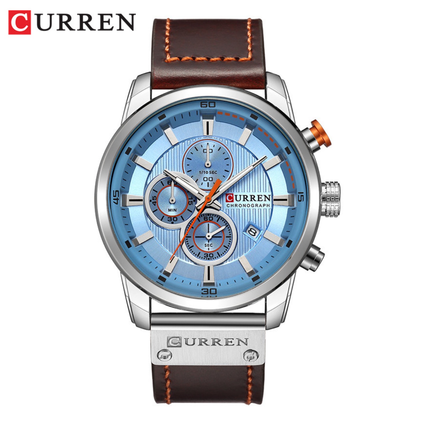 CURREN Fashion Date Quartz Men - Men'S Fashion Luxury Brands recension och pris