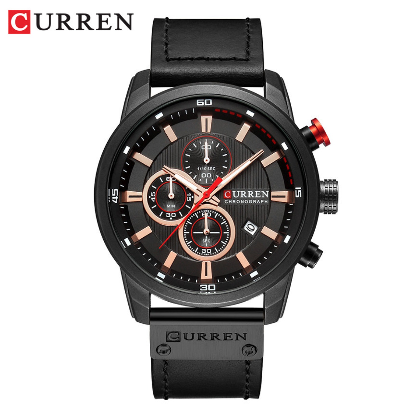 CURREN Fashion Date Quartz Men - Men'S Fashion Luxury Brands recension och pris
