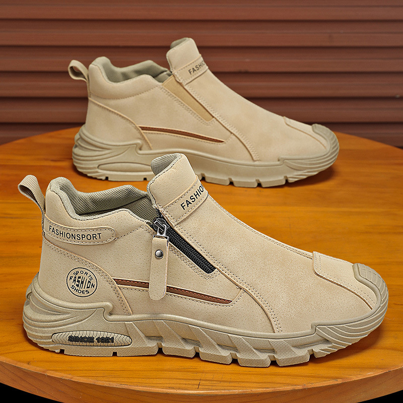 Men's Casual Zipper Closed Sho - Men'S Fashion Hiking Boots recension och pris