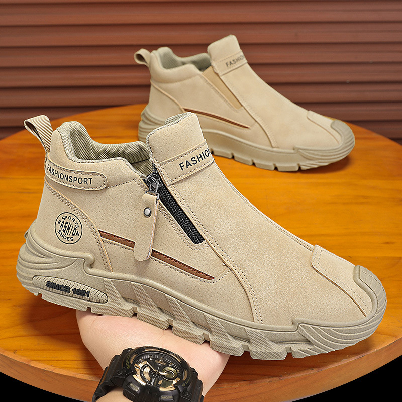 Men's Casual Zipper Closed Sho - Men'S Fashion Hiking Boots recension och pris
