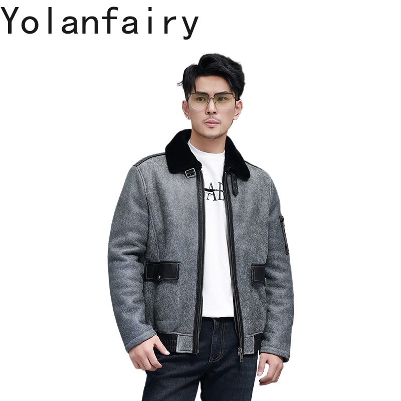 YOLANFAIRY Short Natural Fur C - Mens Fashion Winter 2025 recension och pris