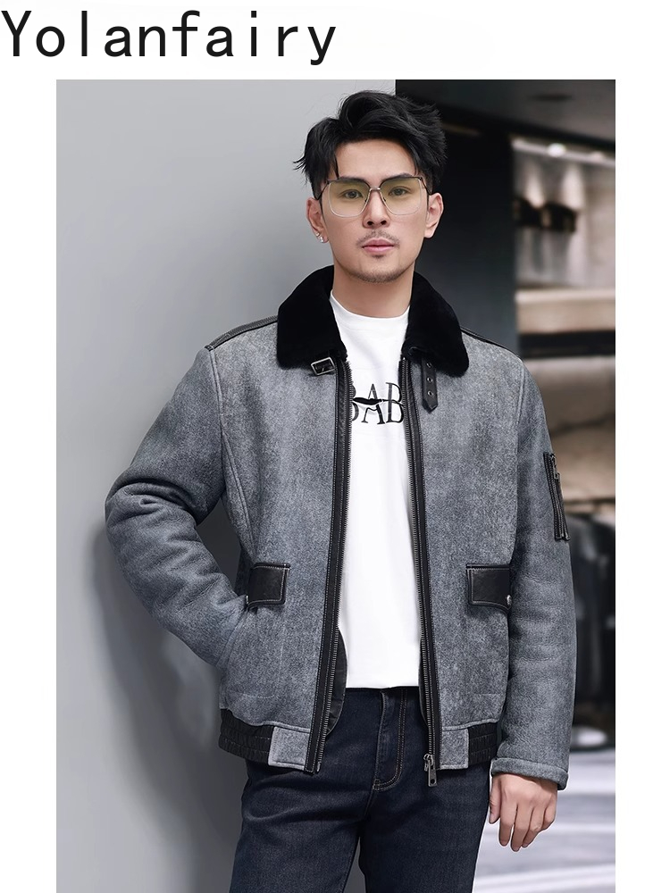 YOLANFAIRY Short Natural Fur C - Mens Fashion Winter 2025 recension och pris