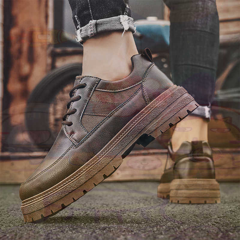 Dark Natural Leather Fashion T - Men'S Fashion Over 50 recension och pris