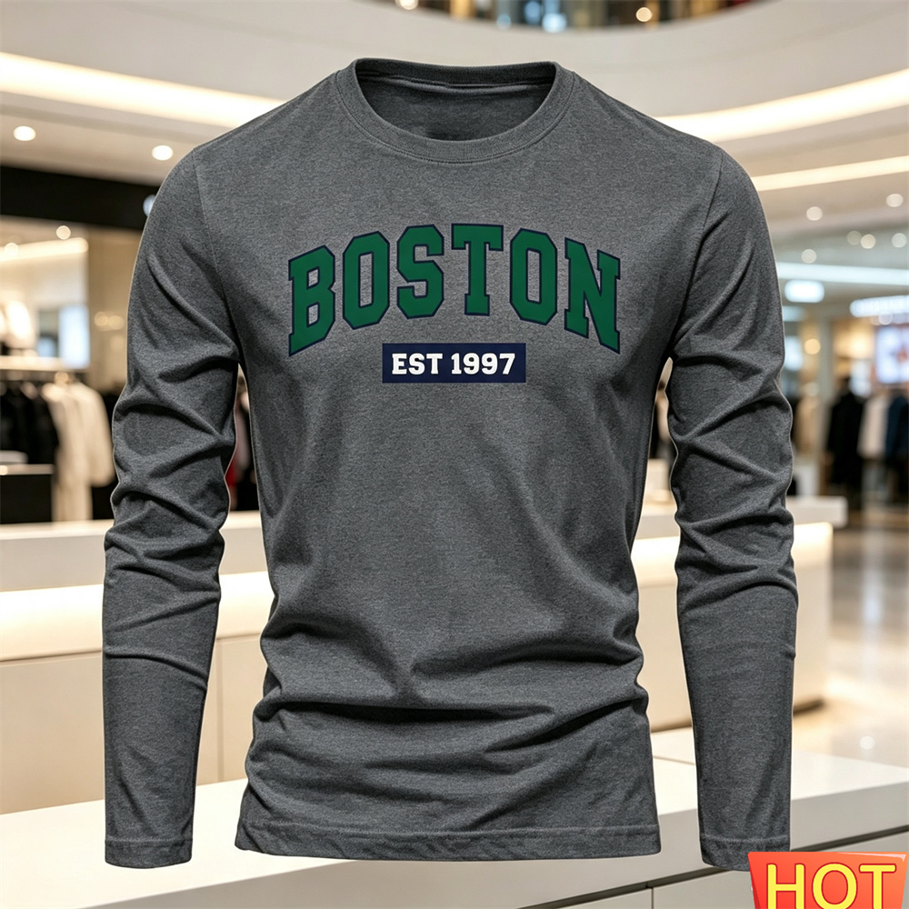 Autumn Summer Men's long sleev - Mens Fashion Summer recension och pris