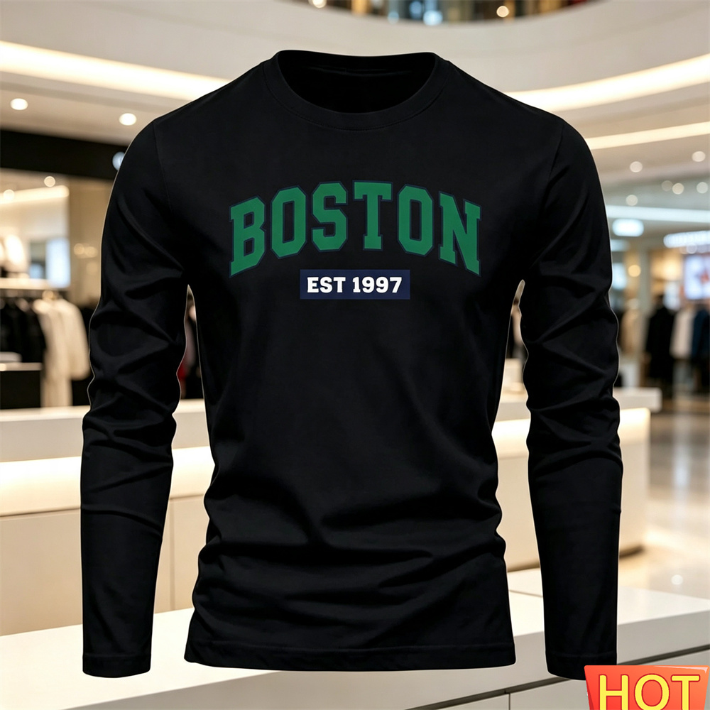 Autumn Summer Men's long sleev - Mens Fashion Summer recension och pris