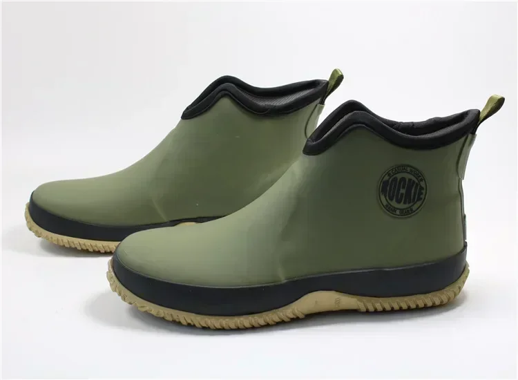 Men Rain Boots Fashion Rubber  - Men'S Fashion Hiking Boots recension och pris