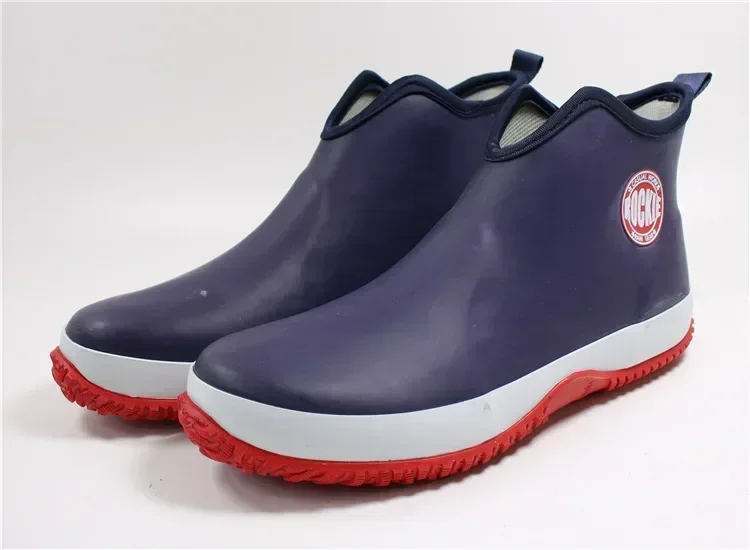 Men Rain Boots Fashion Rubber  - Men'S Fashion Hiking Boots recension och pris