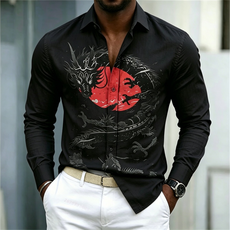 2026 New Men's Shirt White Bla - Men'S Fashion 2026 recension och pris