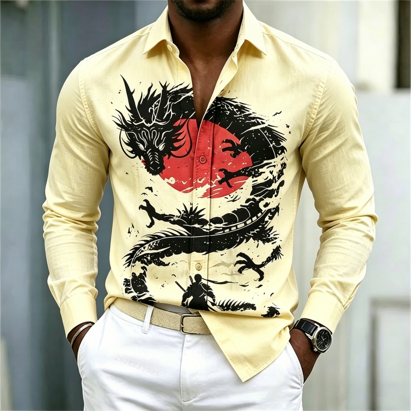 2026 New Men's Shirt White Bla - Men'S Fashion 2026 recension och pris