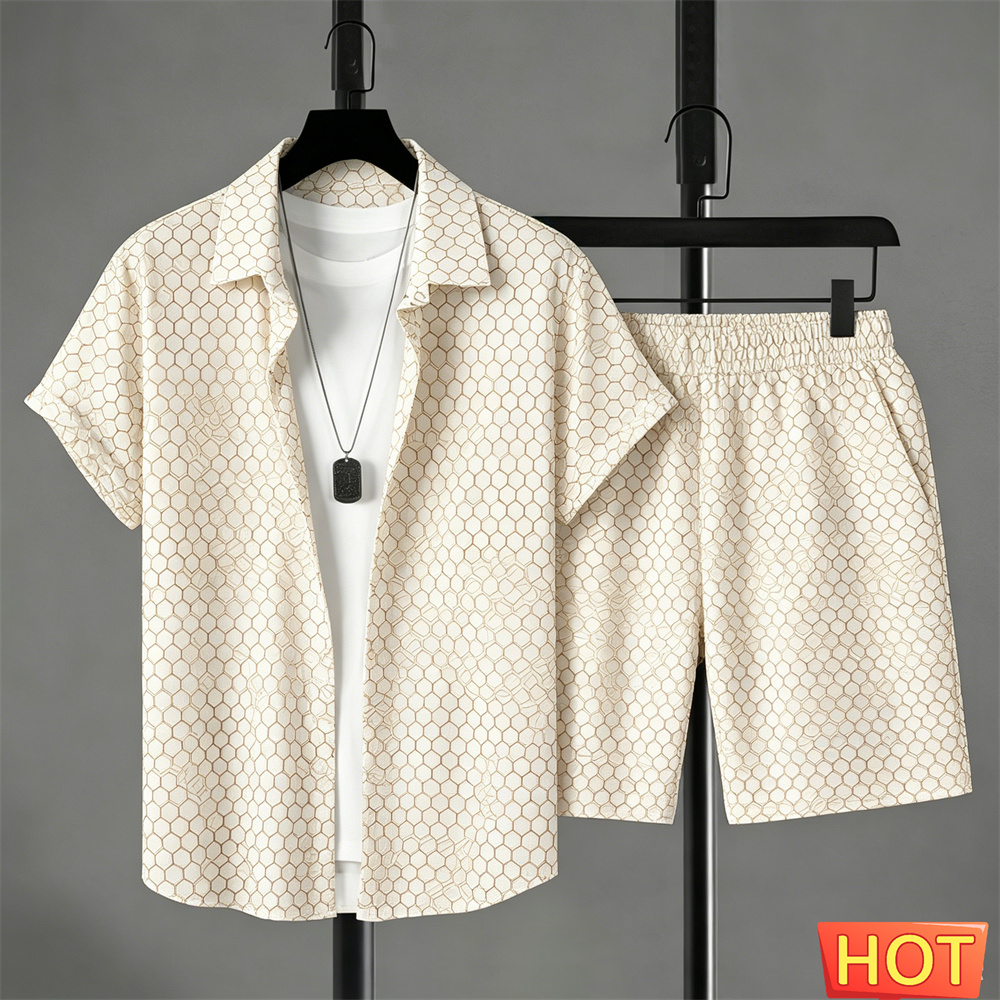 Summer Outfits Man Shirt Set G - Mens Fashion Suits recension och pris
