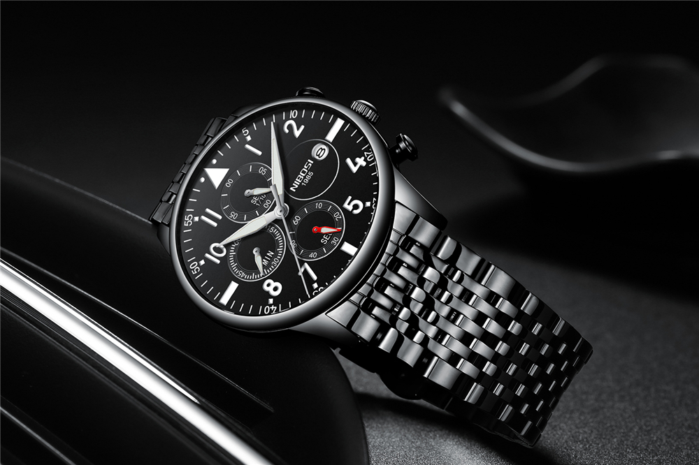 NIBOSI Fashion Mens Watches To - Men'S Fashion Luxury Brands recension och pris