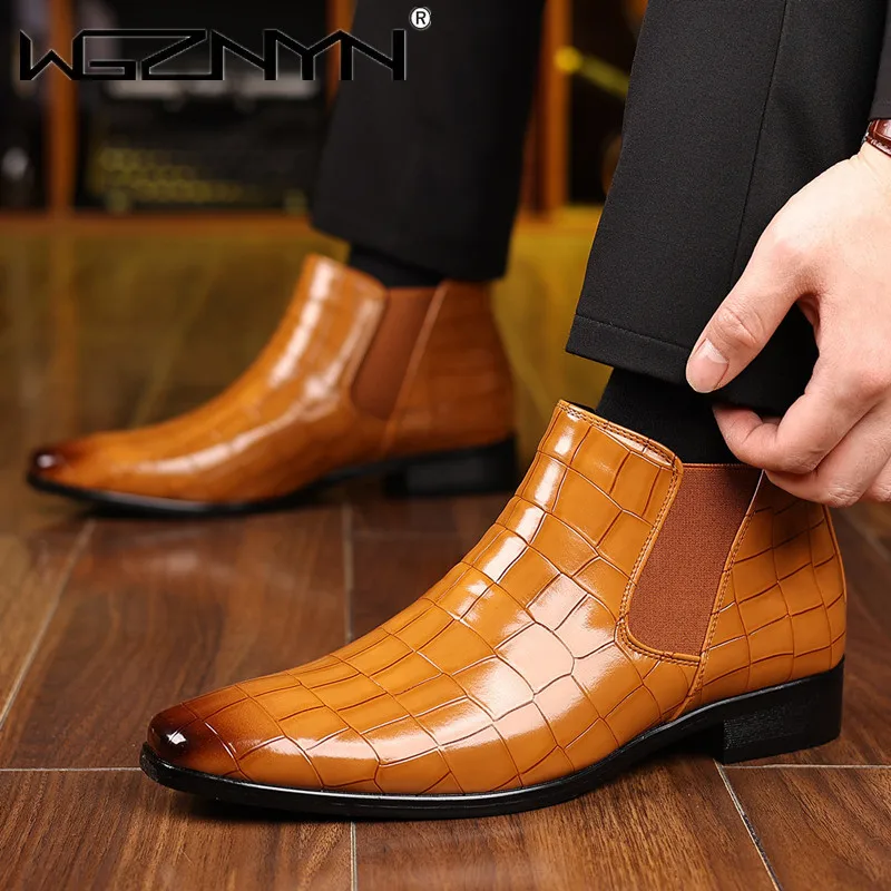 Luxury SIZE 39~48 Men Chelsea  - Men'S Fashion Luxury Brands recension och pris