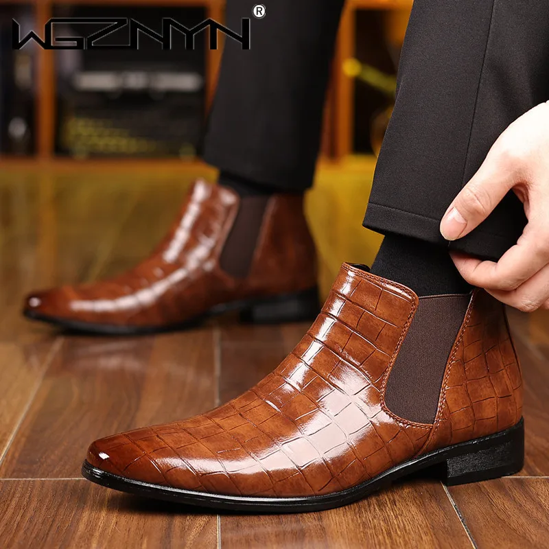 Luxury SIZE 39~48 Men Chelsea  - Men'S Fashion Luxury Brands recension och pris