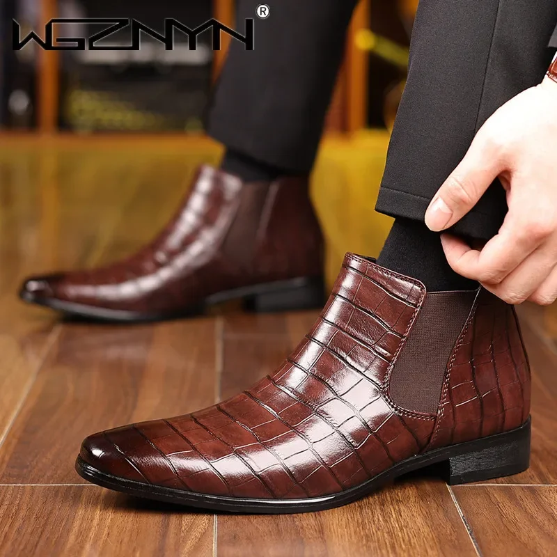 Luxury SIZE 39~48 Men Chelsea  - Men'S Fashion Luxury Brands recension och pris