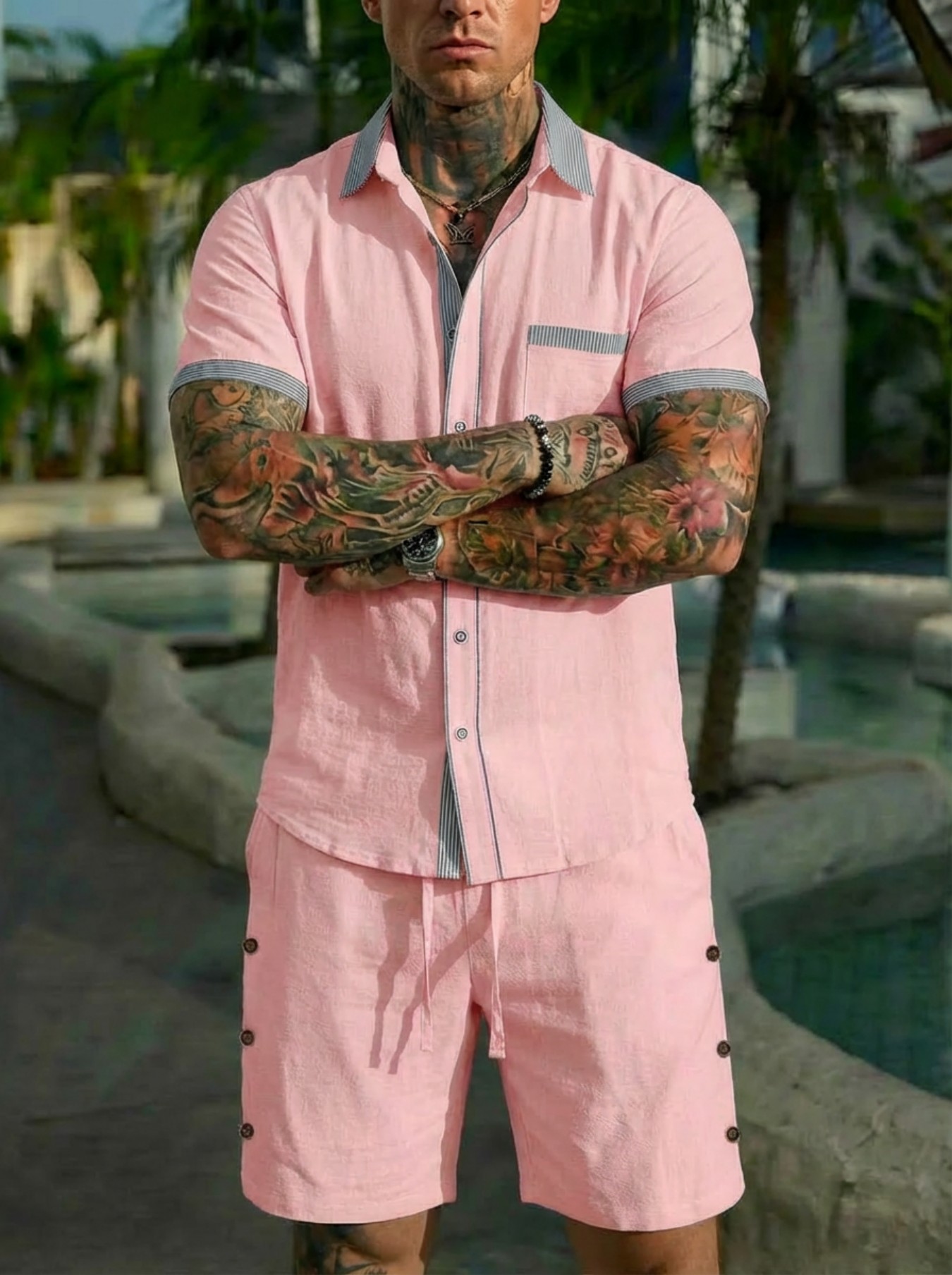 Men's Fashion Cuban Style Shir - Men'S Fashion 2026 recension och pris
