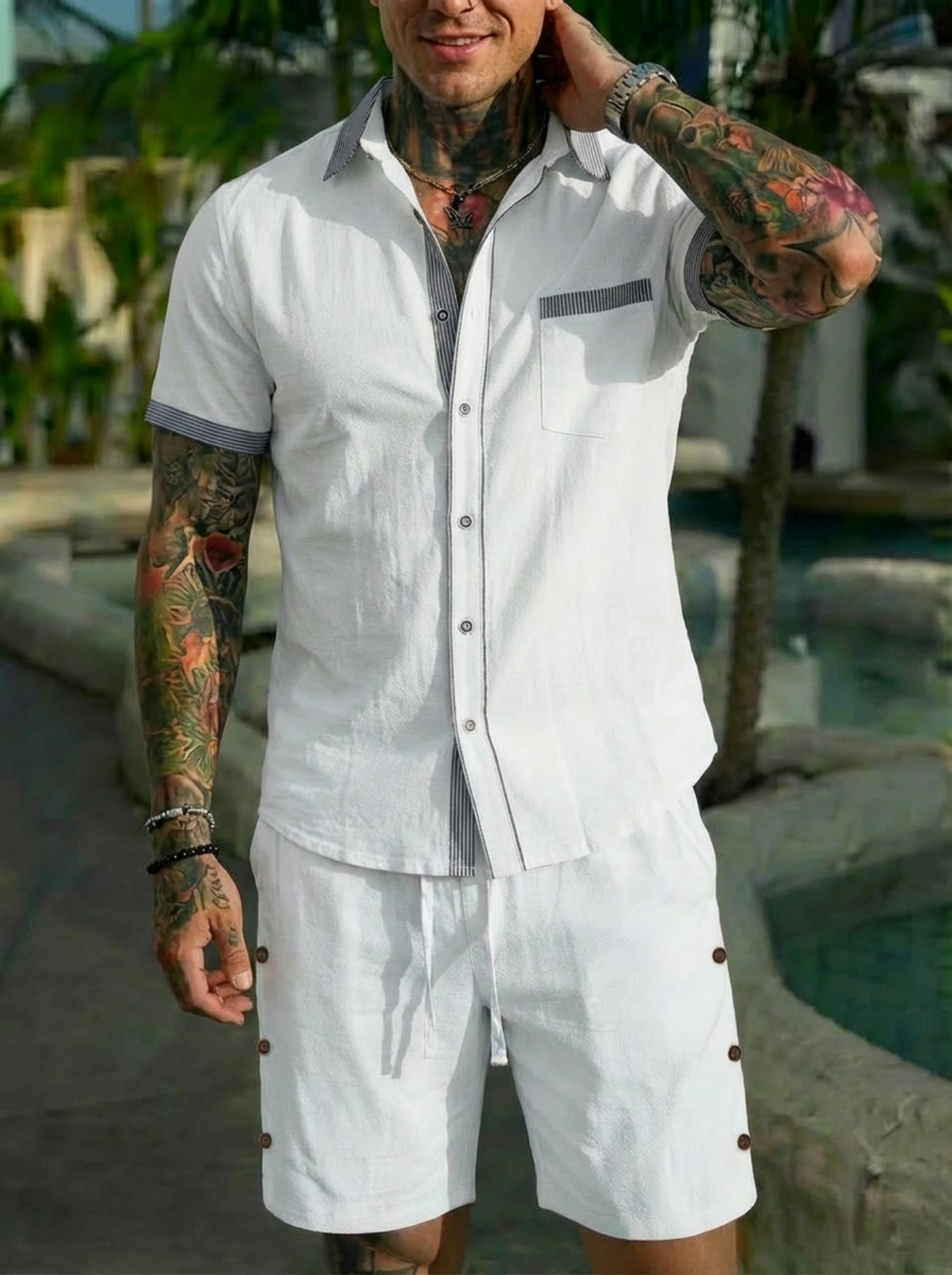 Men's Fashion Cuban Style Shir - Men'S Fashion 2026 recension och pris
