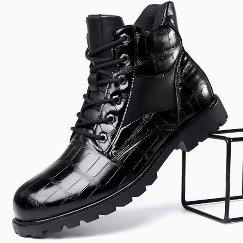 Luxury Brand Men Boots Grid Pa - Men'S Fashion Luxury Brands recension och pris
