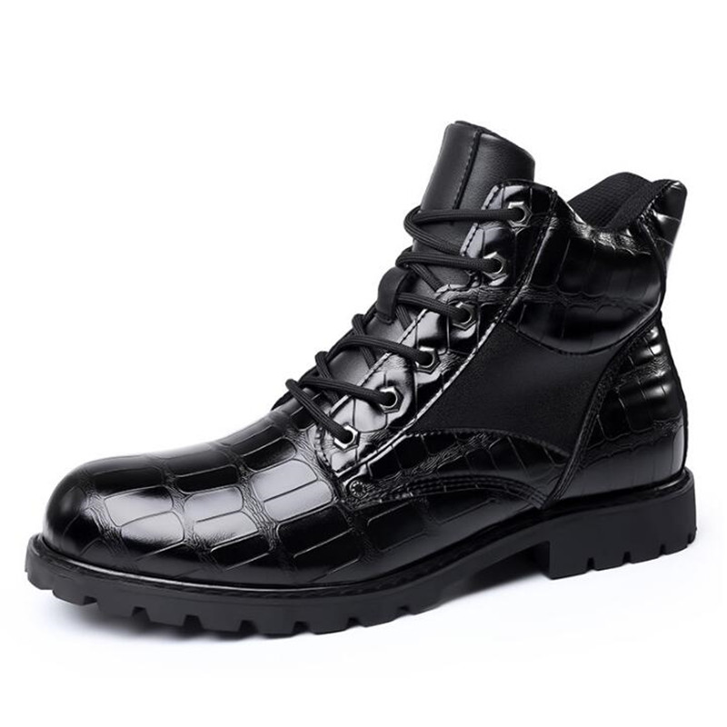 Luxury Brand Men Boots Grid Pa - Men'S Fashion Luxury Brands recension och pris