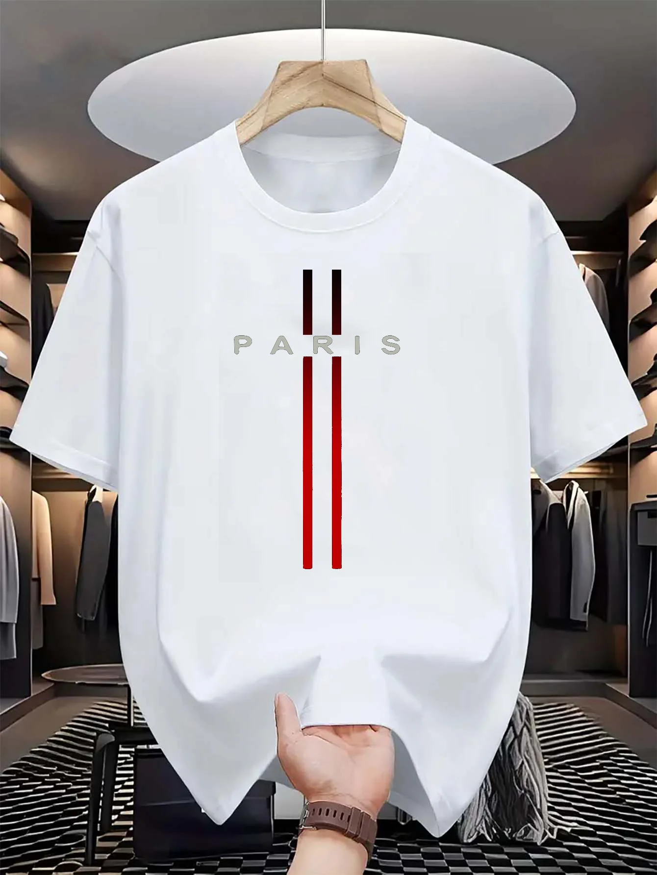 Men's 100% pure cotton summer  - Paris Fashion Men recension och pris