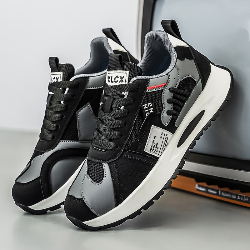 Men's Korean-Style Trendy Whit - Men'S Fashion Hiking Boots recension och pris