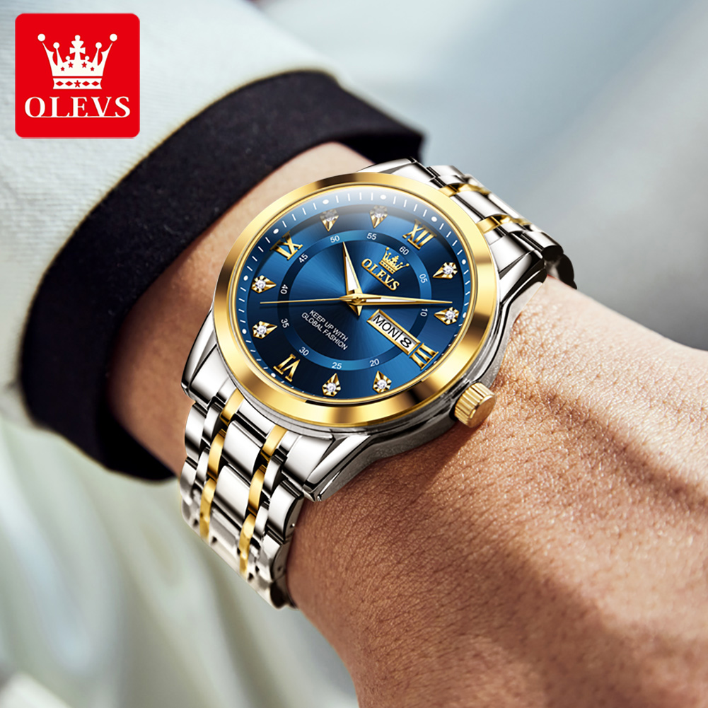 OLEVS Brand Fashion men's watc - Mens Fashion Watch recension och pris