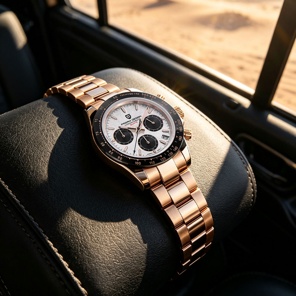 Top Brand PAGANI DESIGN Luxury - Mens Fashion Watch recension och pris