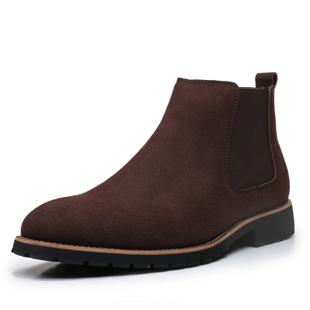 Men Ankle Boots British Style  - Mens Fashion Winter 2025 recension och pris