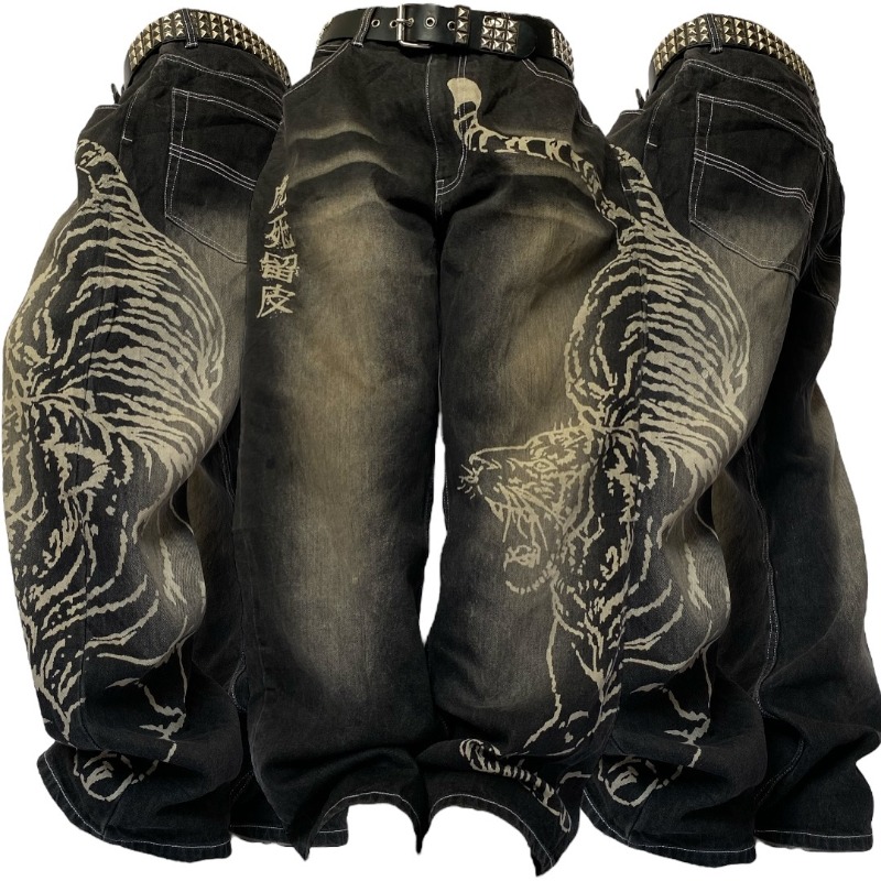 2025 Fashion New Oversized Pat - Men'S Fashion With Baggy Jeans recension och pris