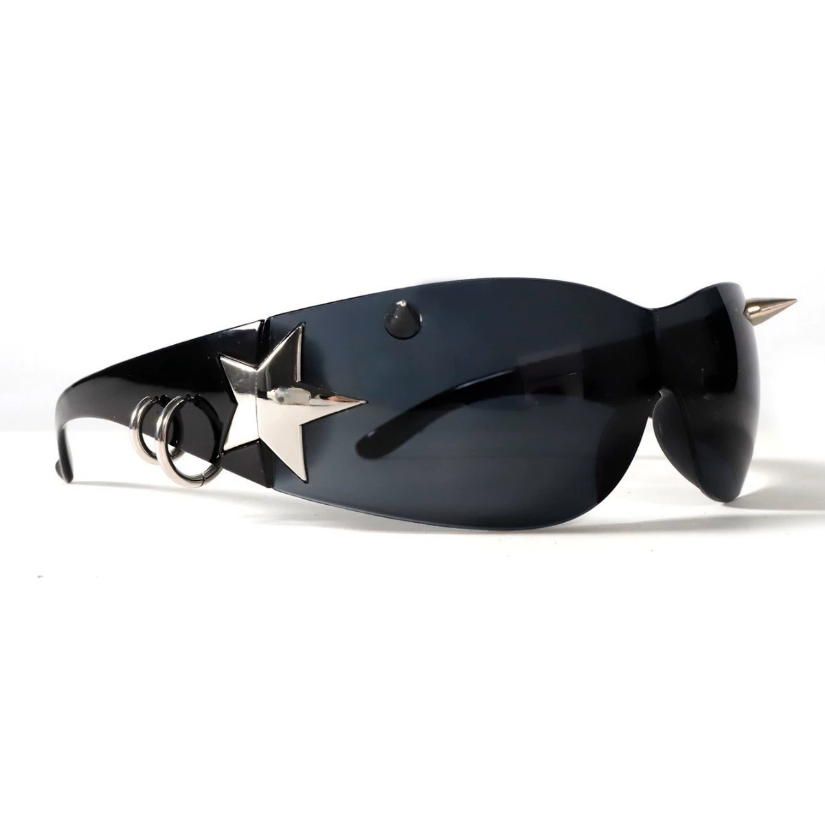 Rivet Punk Metal Star Frame Gl - Men'S Fashion Glasses recension och pris