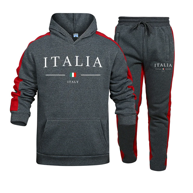Men's Tracksuit 2 Pcs Sets Fas - Mens Fashion Suits recension och pris
