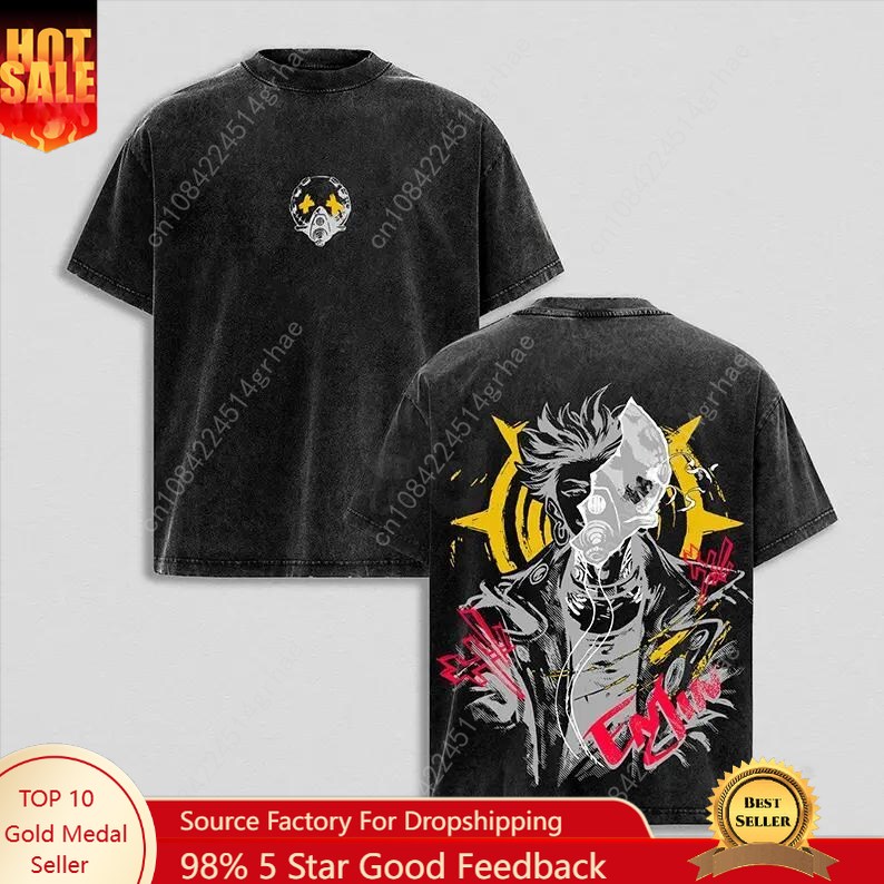 Gachiakuta Vintage Anime Washe - Men'S Fashion Oversized T Shirt recension och pris