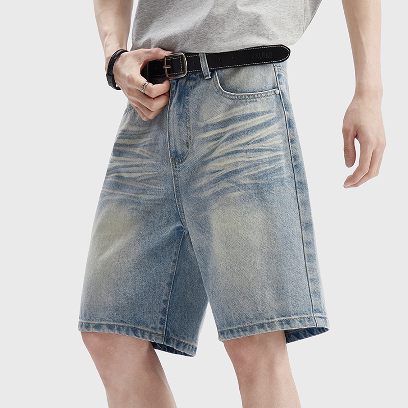 Vintage Washed Denim Shorts Me - Men'S Fashion With Baggy Jeans recension och pris