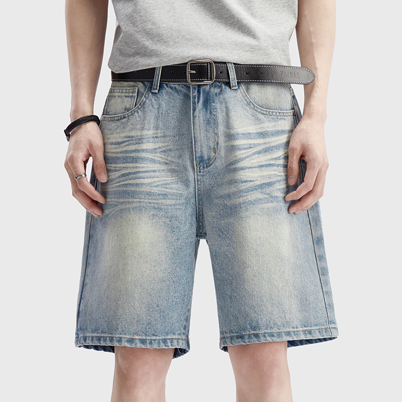 Vintage Washed Denim Shorts Me - Men'S Fashion With Baggy Jeans recension och pris